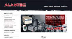 Desktop Screenshot of alamtec.com.ar