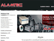 Tablet Screenshot of alamtec.com.ar